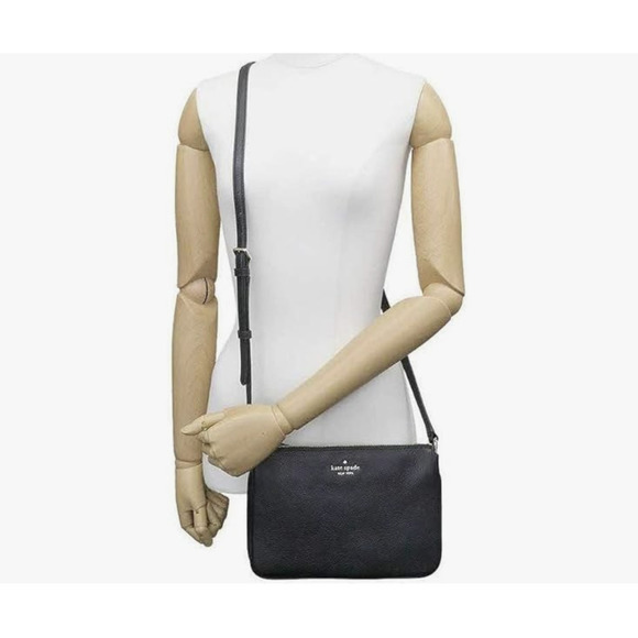 🟡 Kate Spade New York Triple Gussett Crossbody - Picture 2 of 5